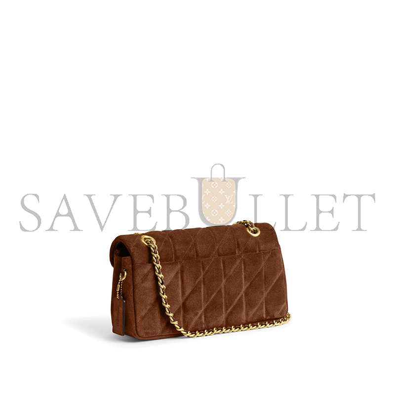 C0a*h tabby shoulder bag 26 with quilting cck48b4wbr (26*14*8cm)